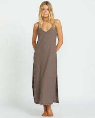 Night Waves Midi Dress - Kona