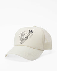 Aloha Forever Trucker Hat - Salt Crystal