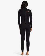 3/2mm Foil GBS Back Zip Wetsuit - Black