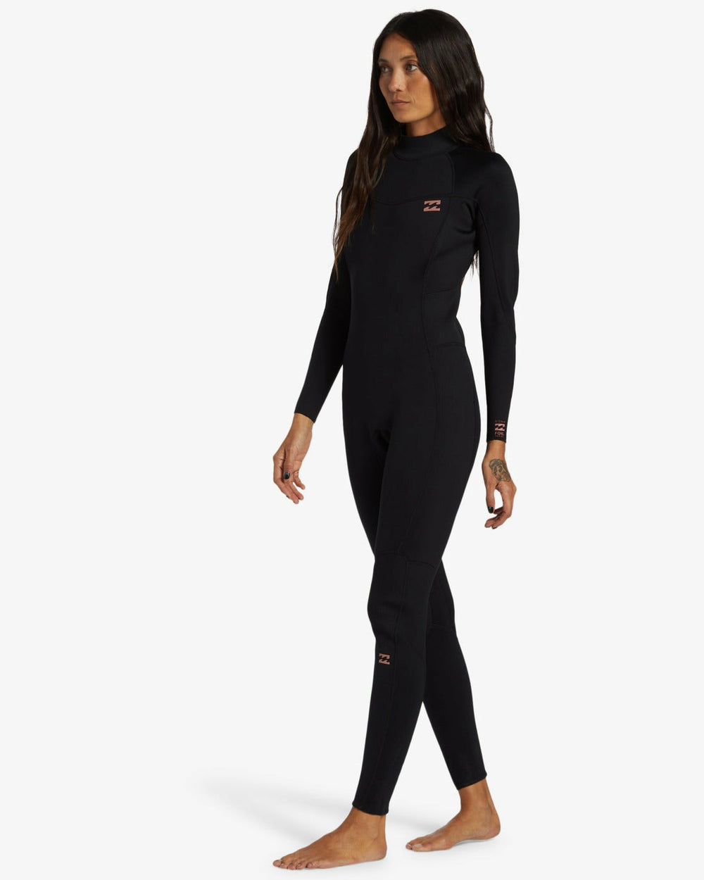 3/2mm Foil GBS Back Zip Wetsuit - Black