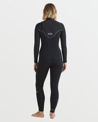 3/2mm Furnace Natural GBS Chest Zip Fullsuit - Black Tiki