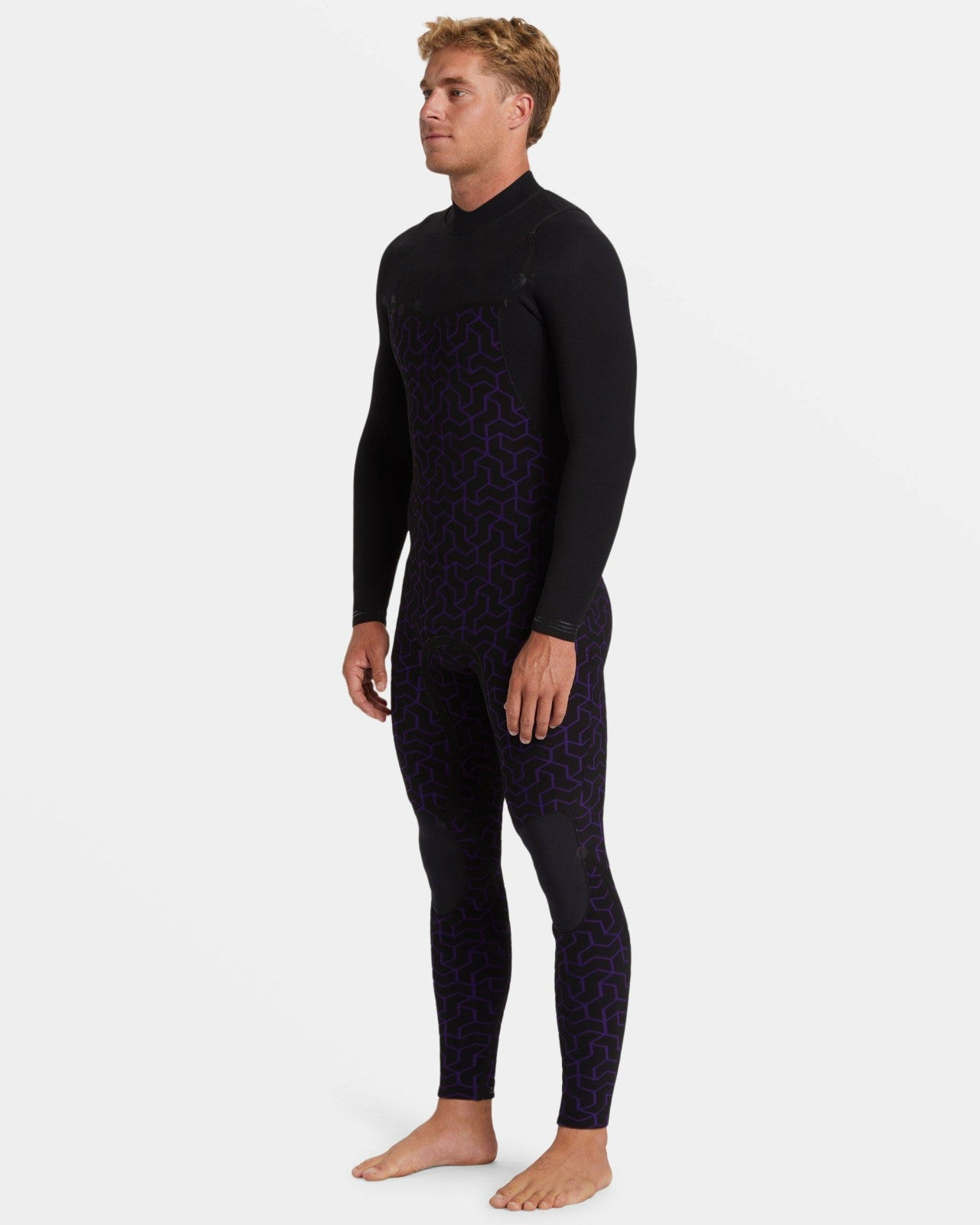 3/2mm Furnace Natural Upcycler GBS Chest Zip Wetsuit - Black