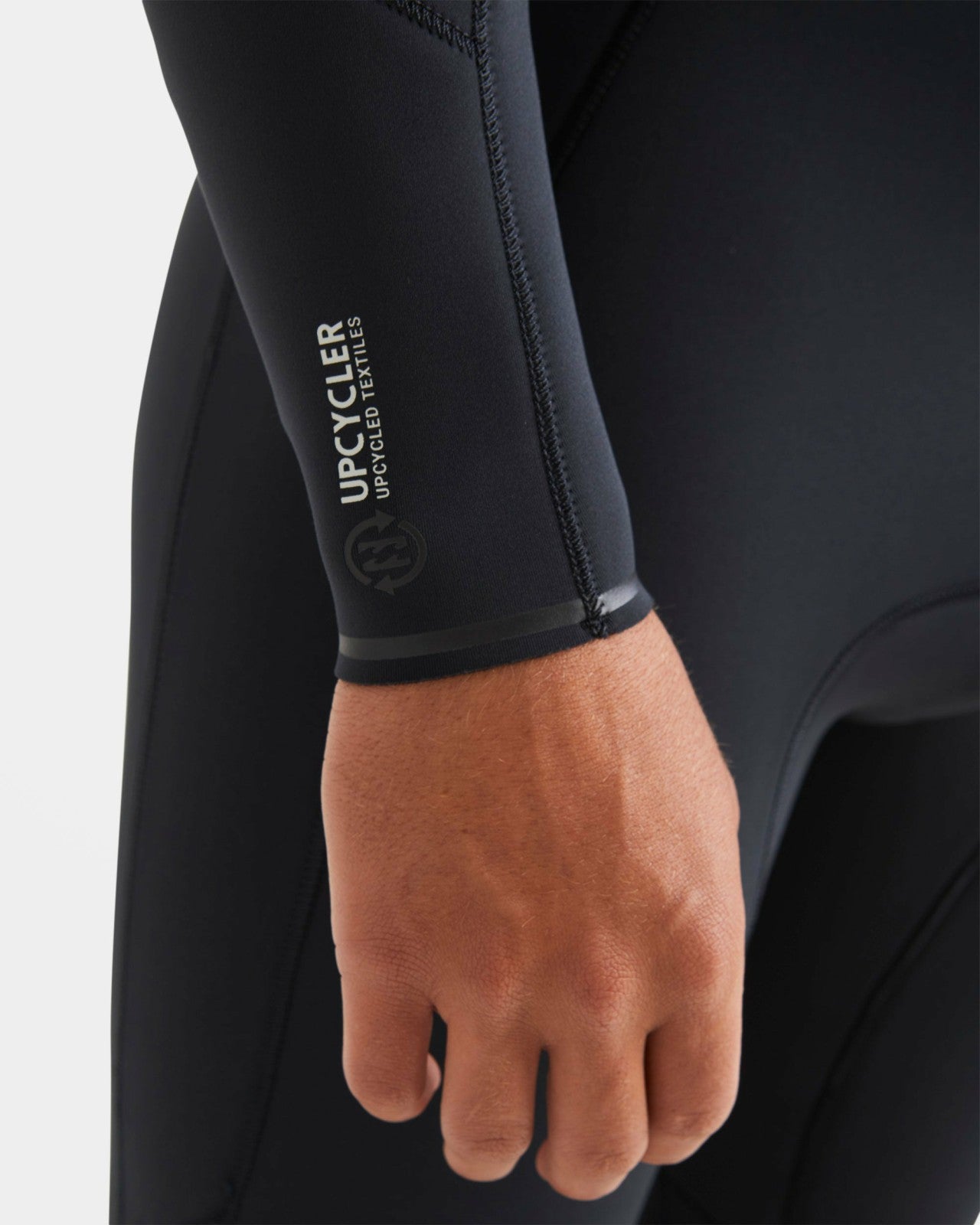 4/3mm Absolute Natural Upcycler GBS Chest Zip Wetsuit - Black