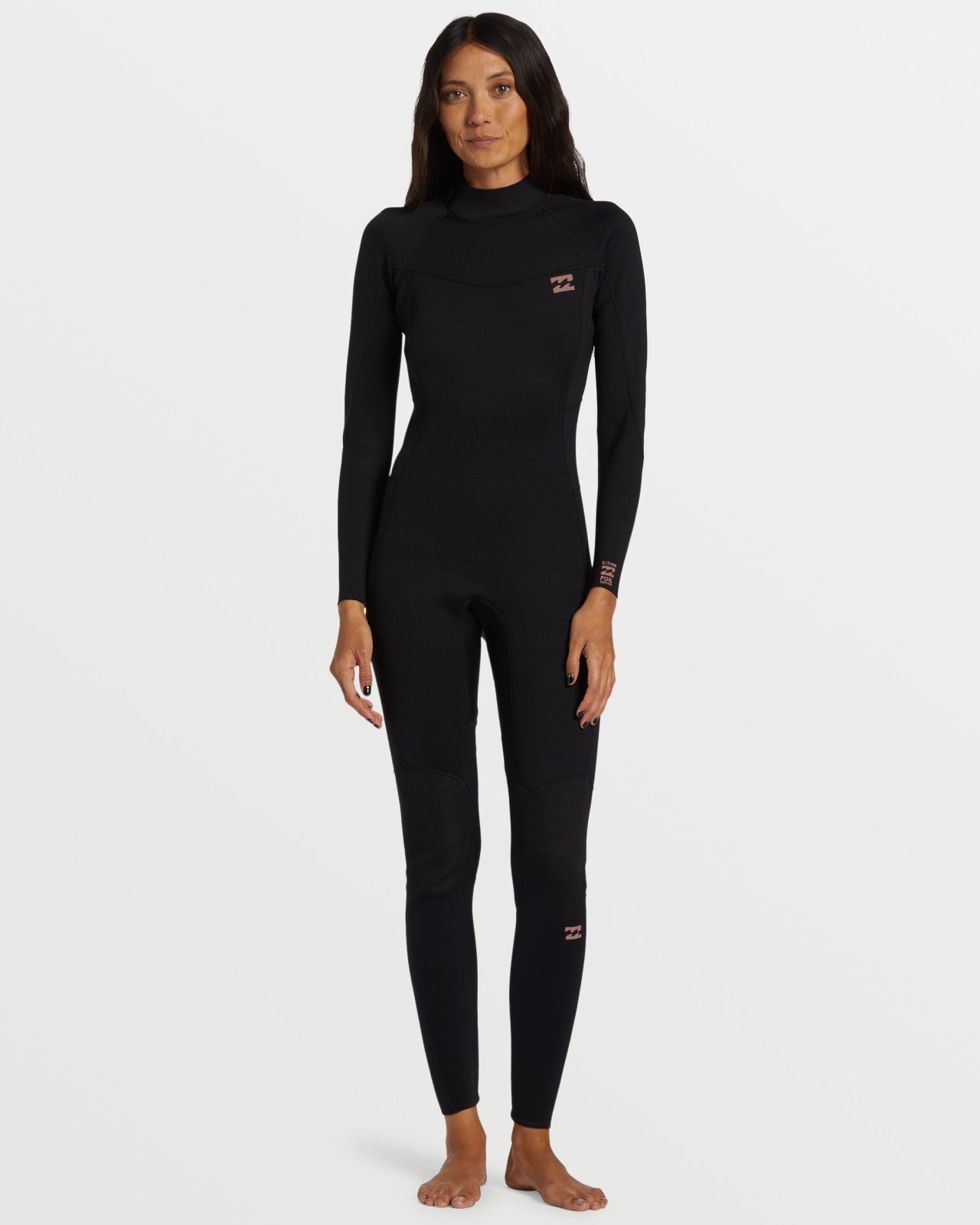 4/3mm Foil GBS Back Zip Wetsuit - Black