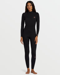 4/3mm Foil GBS Back Zip Wetsuit - Black