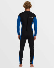 4/3mm Foil GBS Back Zip Wetsuit - Mid Blue