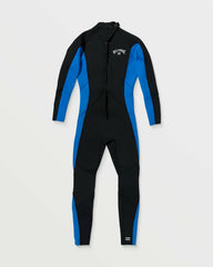 4/3mm Foil GBS Back Zip Wetsuit - Mid Blue