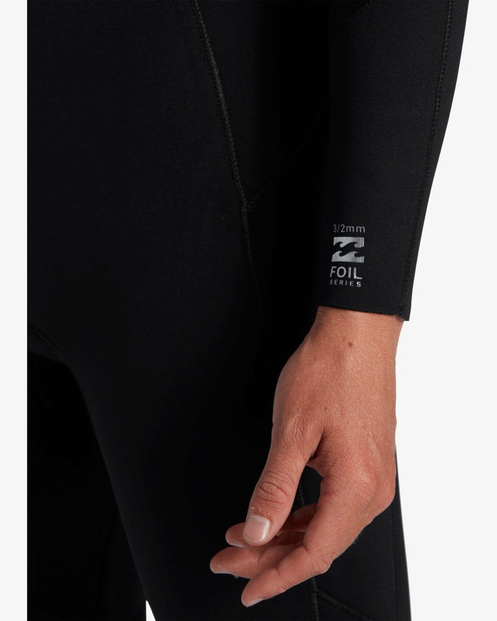 4/3mm Foil GBS Chest Zip Wetsuit - Black