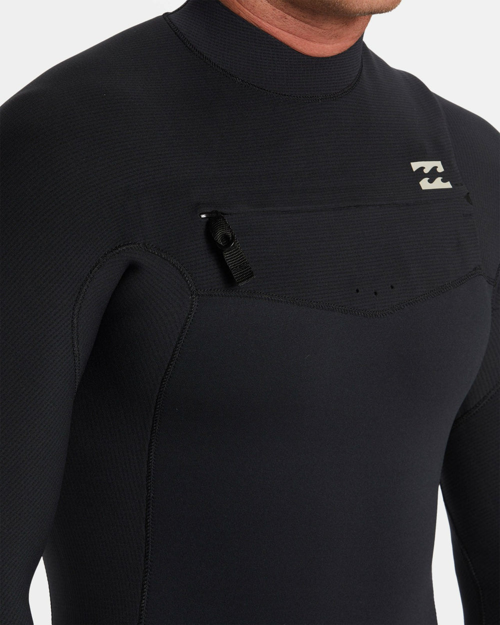 4/3mm Revolution Natural Upcycler GBS Chest Zip Wetsuit - Black