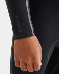 5/4mm Absolute Natural+ Upcycler Welded Chest Zip Hooded Wetsuit - Bla