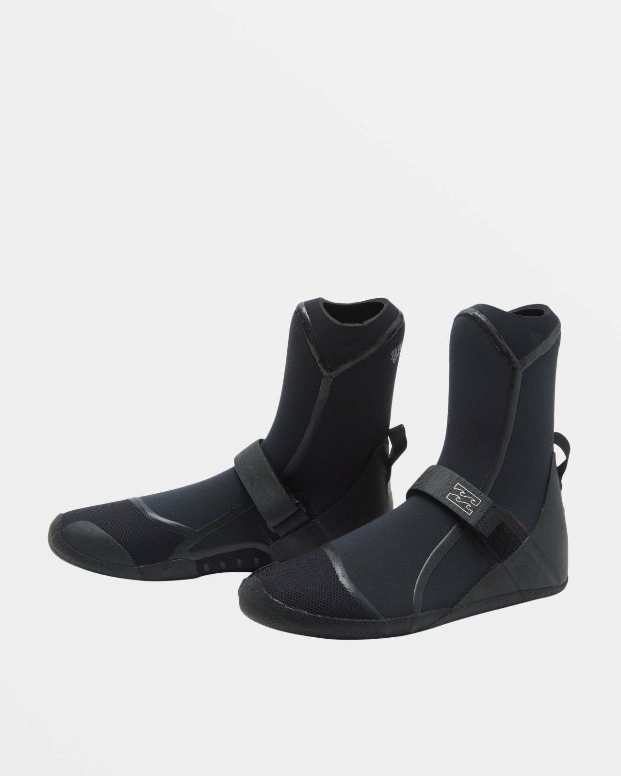 5mm Furnace Upcycler Welded Round Toe Wetsuit Boots - Black