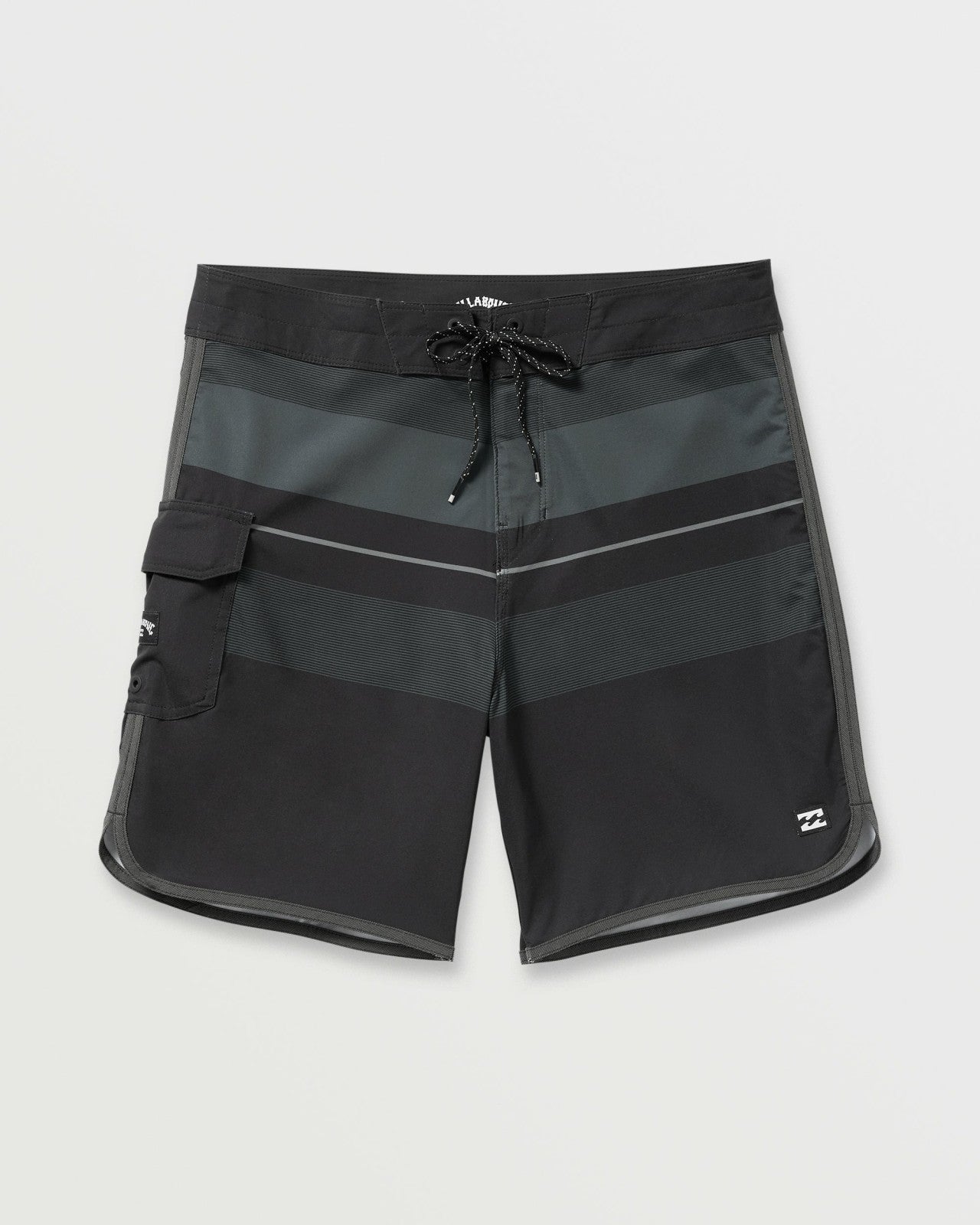 73 Pro Performance 18" Boardshorts - Black