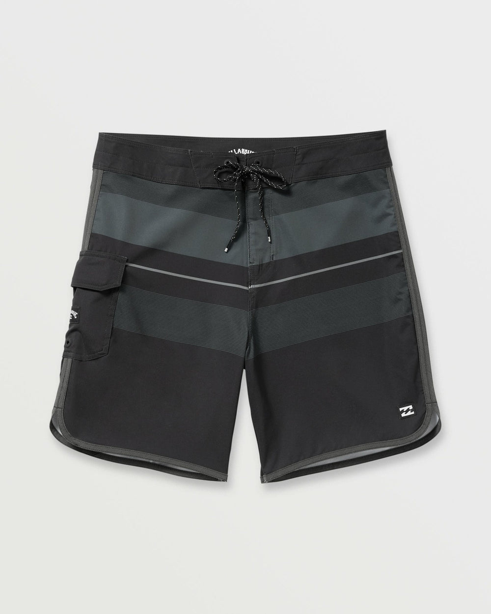 73 Pro Performance 18" Boardshorts - Black