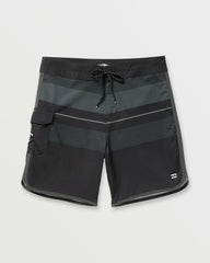 73 Pro Performance 18" Boardshorts - Black