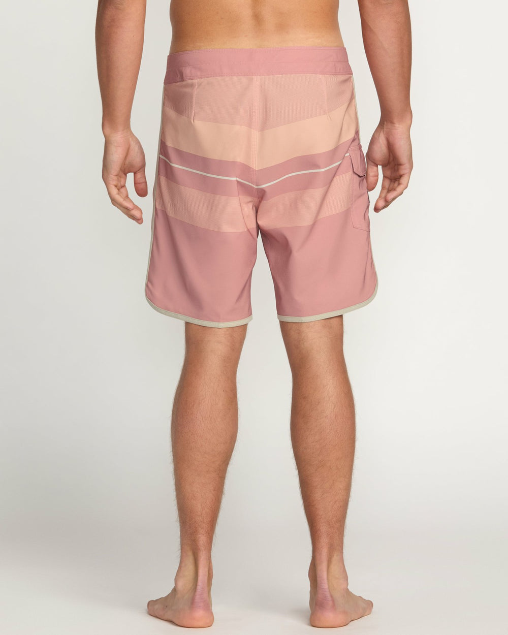 73 Pro Performance 18" Boardshorts - Dusty Pink