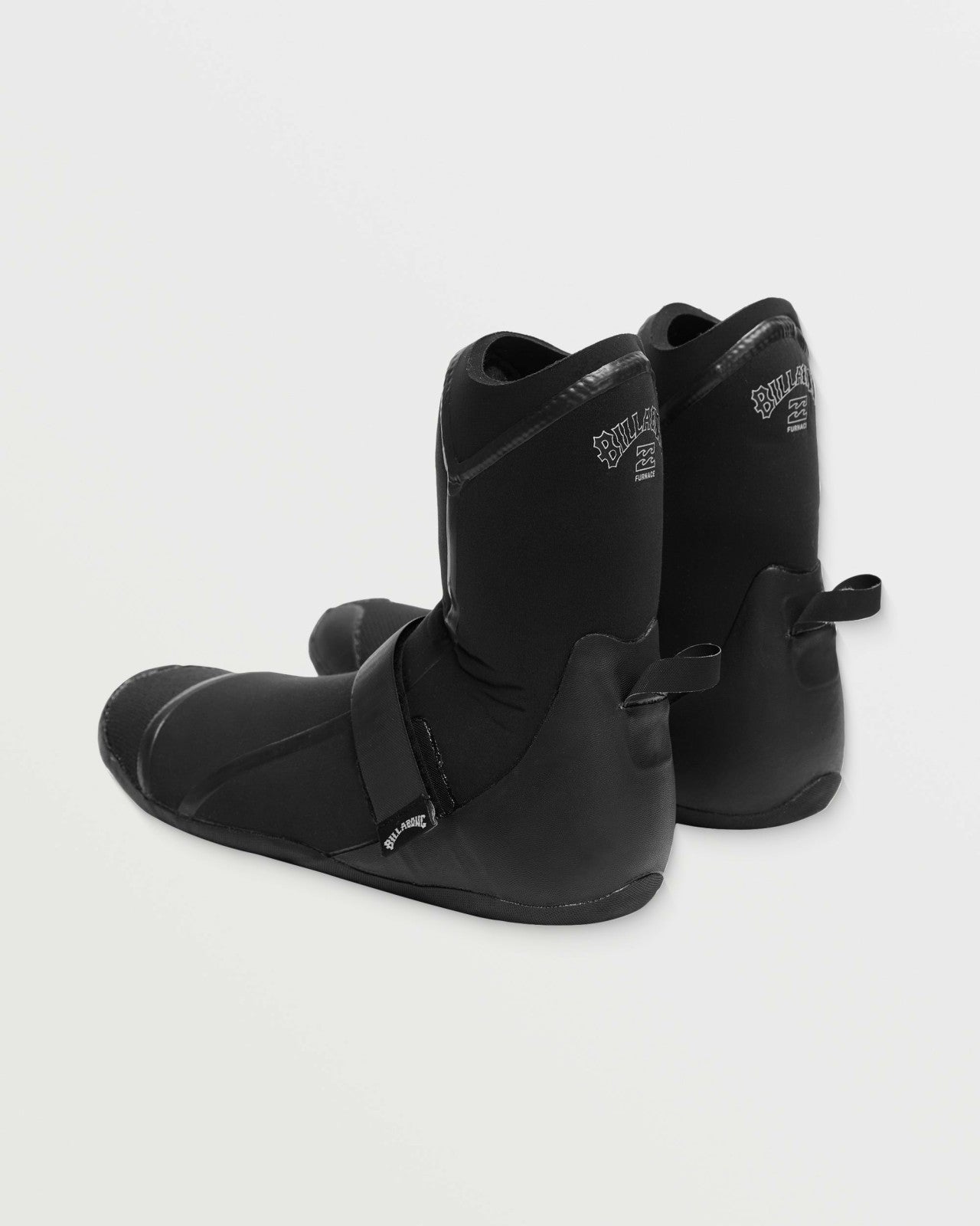 7mm Furnace Upcycler Welded Round Toe Wetsuit Boots - Black