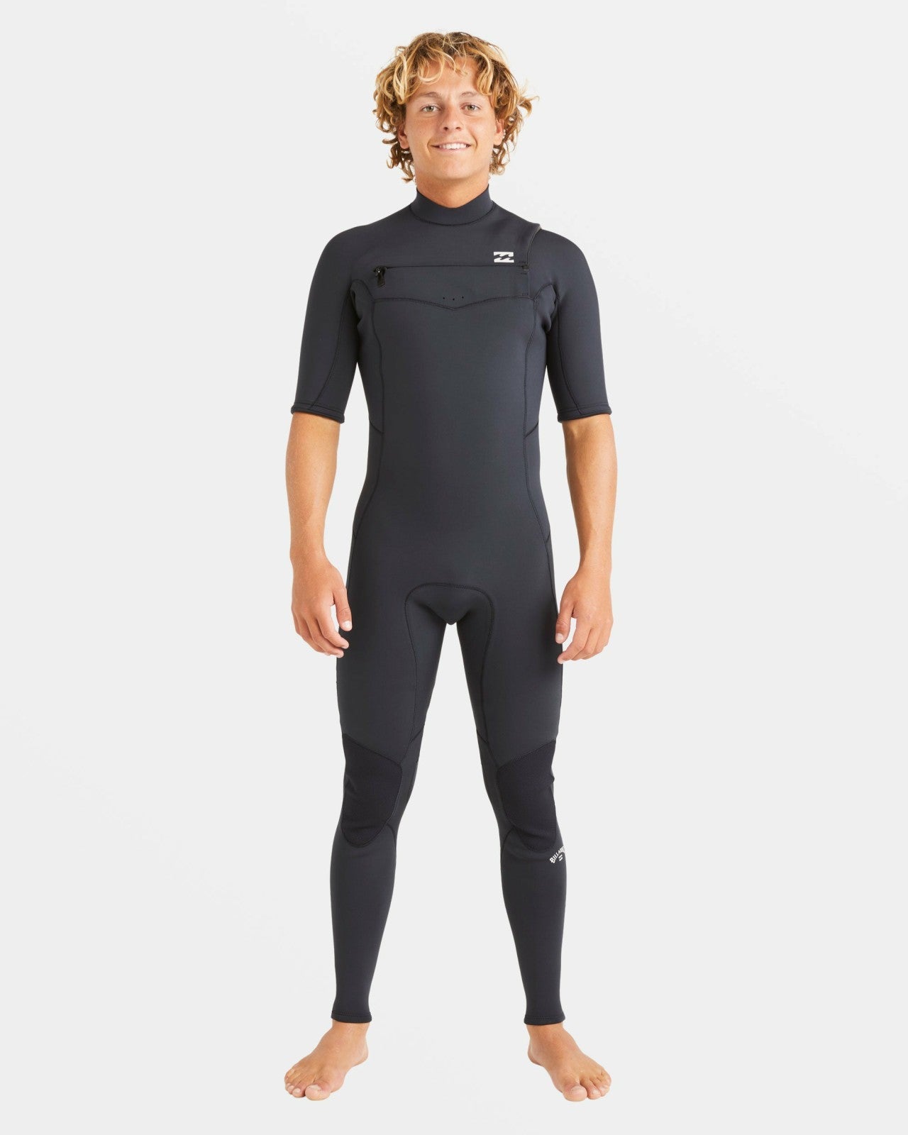 2/2mm Absolute Natural Upcycler GBS Chest Zip Wetsuit - Black