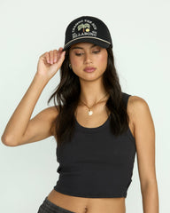 Across Waves Hat - Off Black