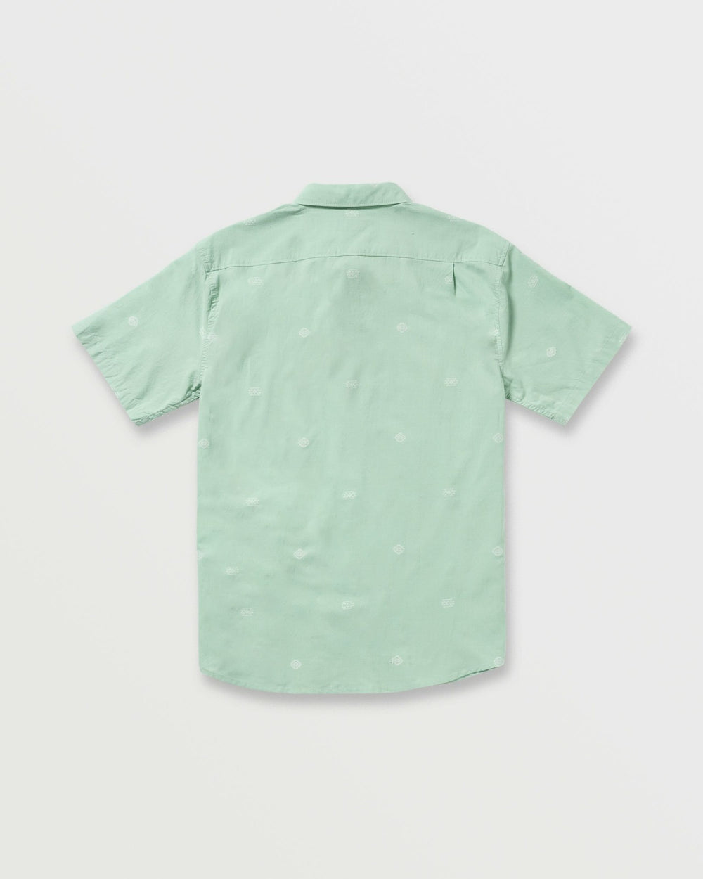 All Day Jacquard Short Sleeve Shirt - Seafoam