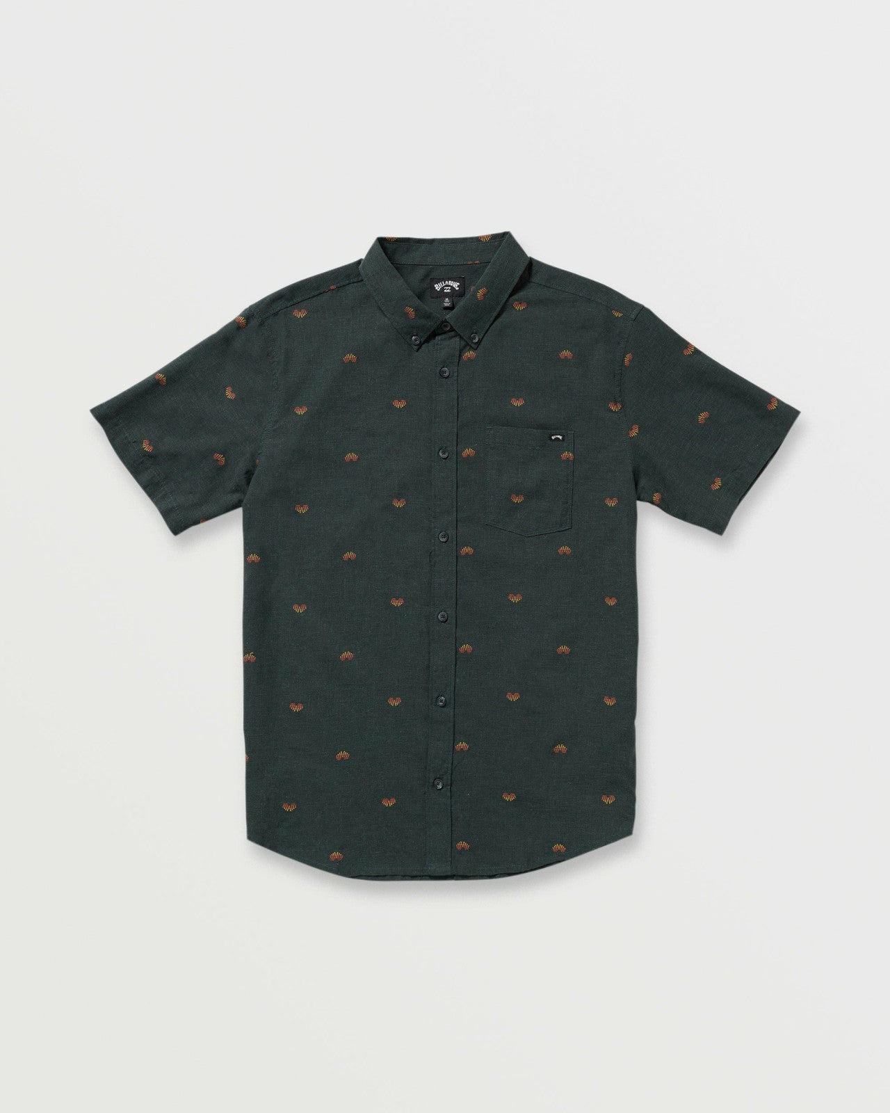 All Day Jacquard Short Sleeve Shirt - Stealth
