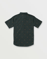 All Day Jacquard Short Sleeve Shirt - Stealth