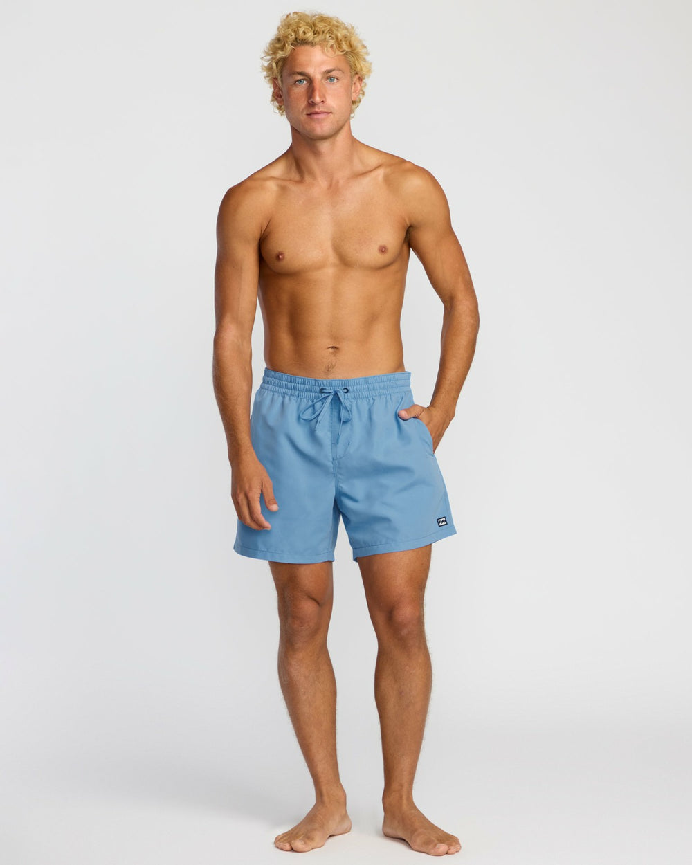 All Day Laybacks 16" Trunks - Sky Blue