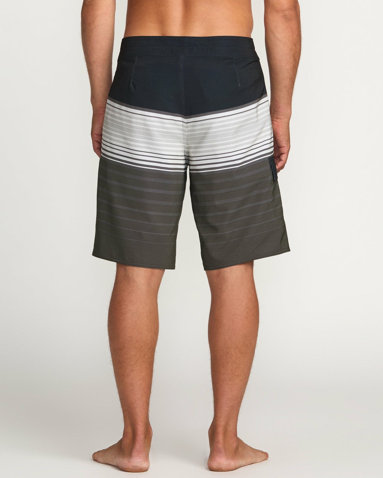 All Day Stripe Pro Performance 20" Boardshorts - Pewter