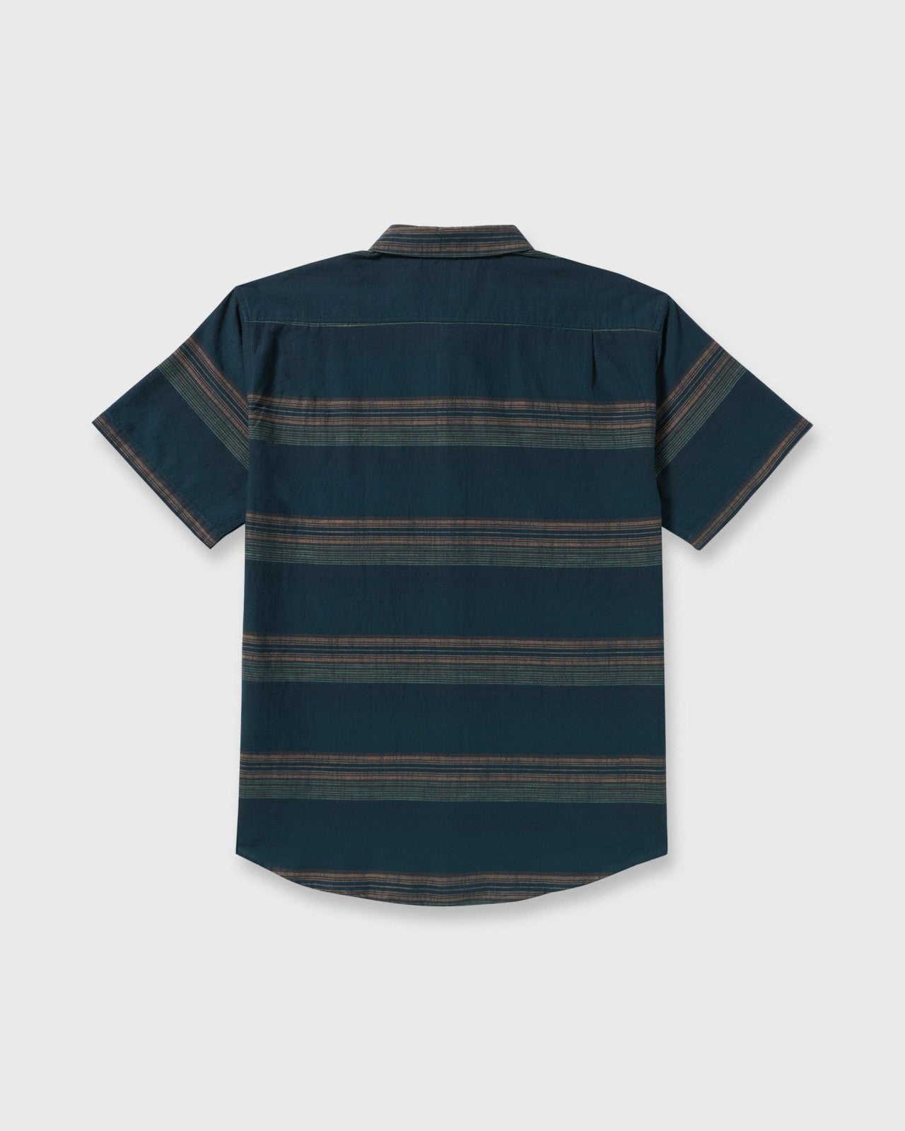 All Day Stripe Short Sleeve Shirt - Midnight