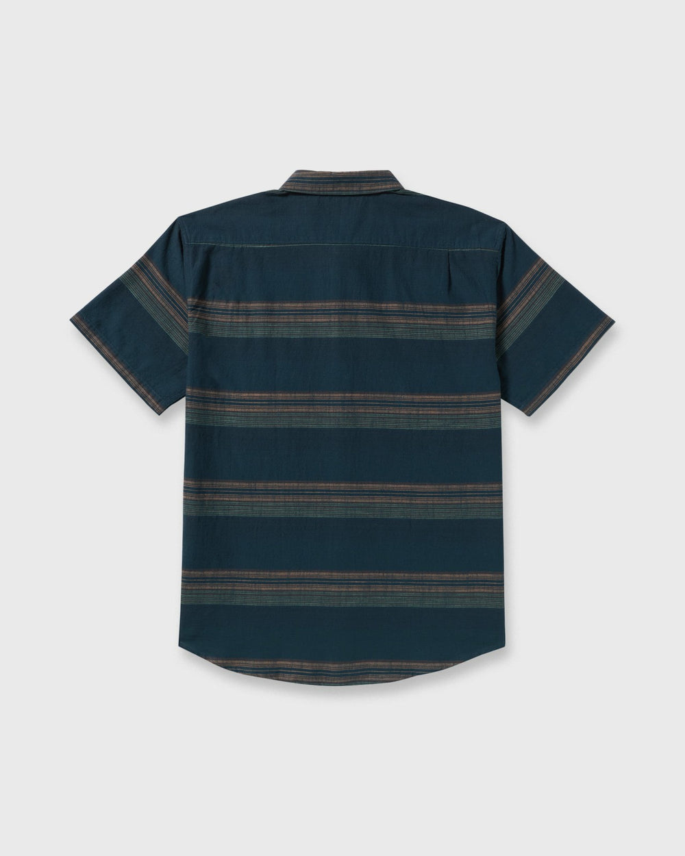 All Day Stripe Short Sleeve Shirt - Midnight