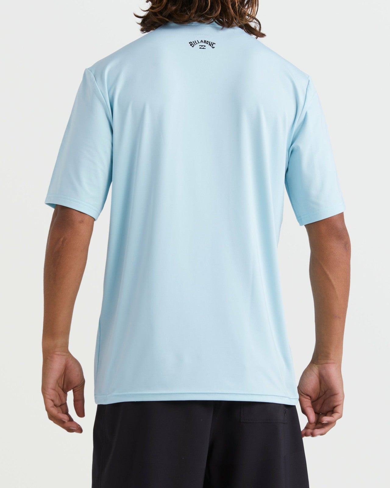 All Day Wave Short Sleeve Rashguard - Coastal Blue