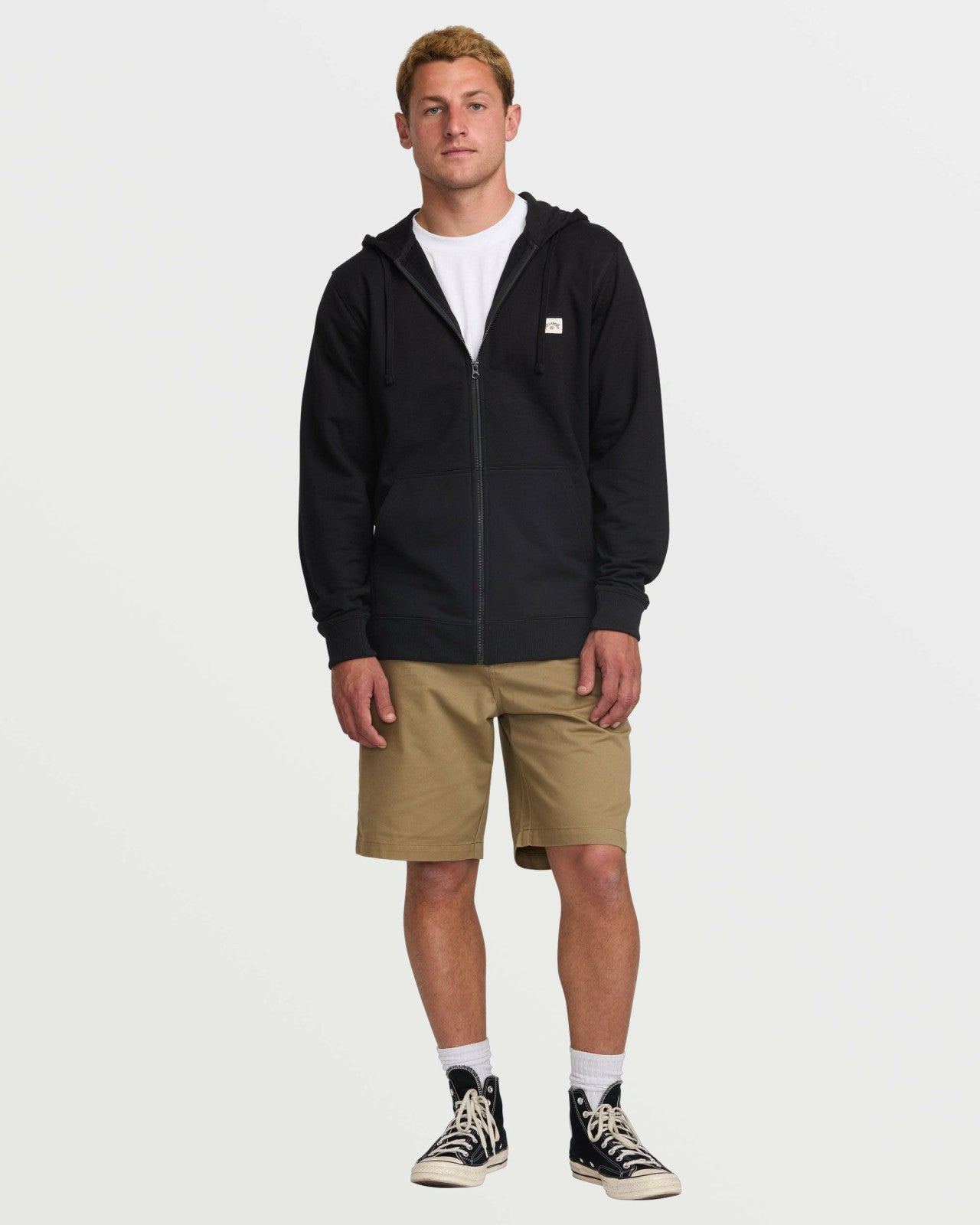 All Day Zip Sweatshirt - Black