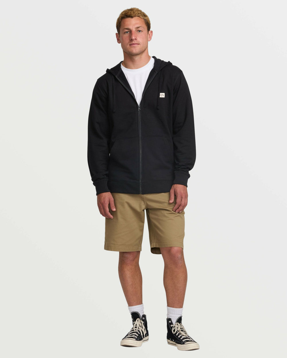 All Day Zip Sweatshirt - Black