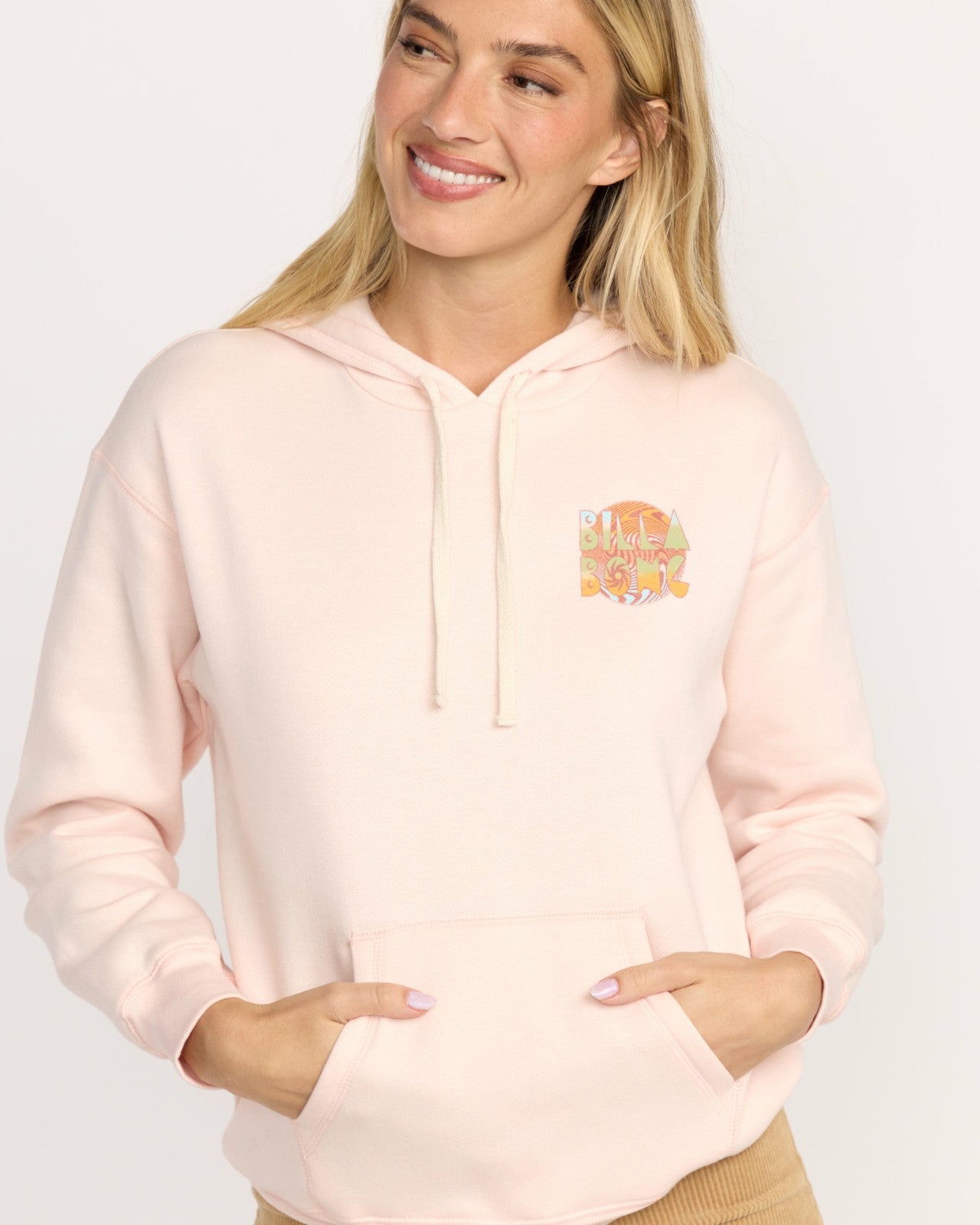 All Good In Summer Hoodie - Light Peach