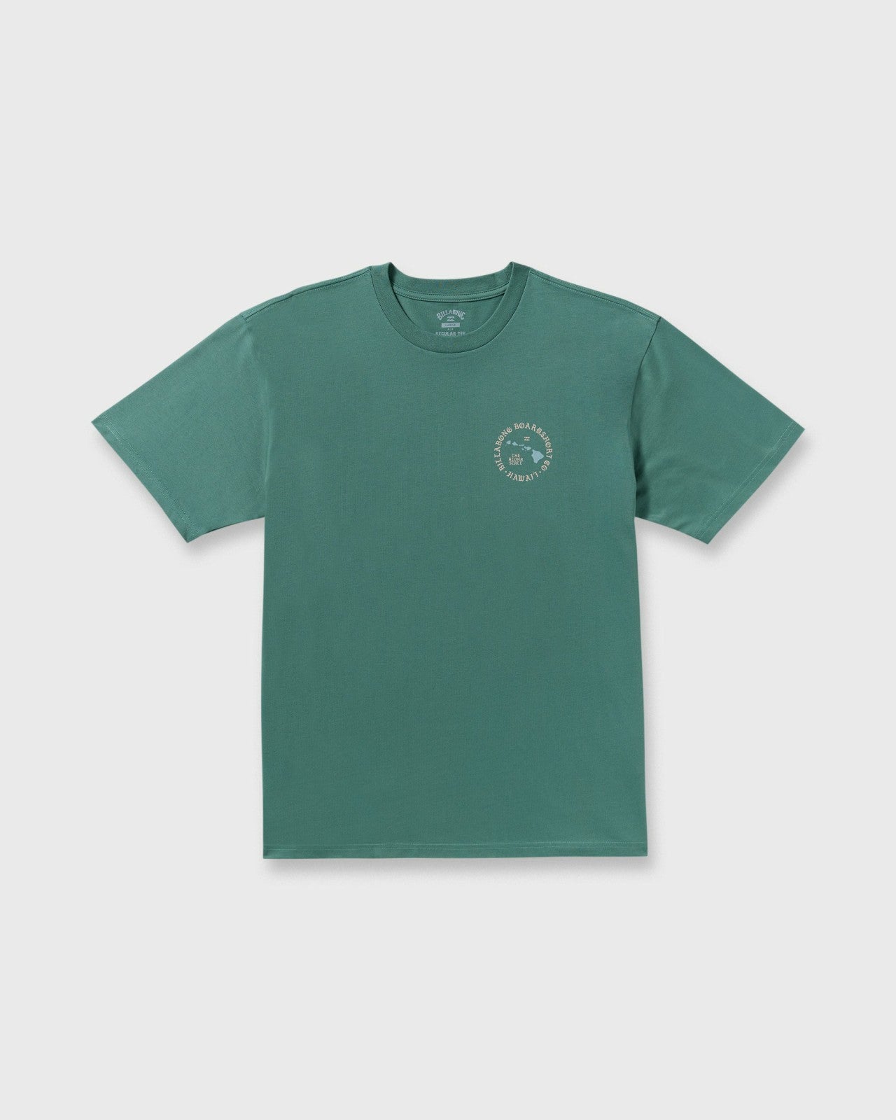 Aloha Island Hi Regular Short Sleeve T-Shirt - Sage Green