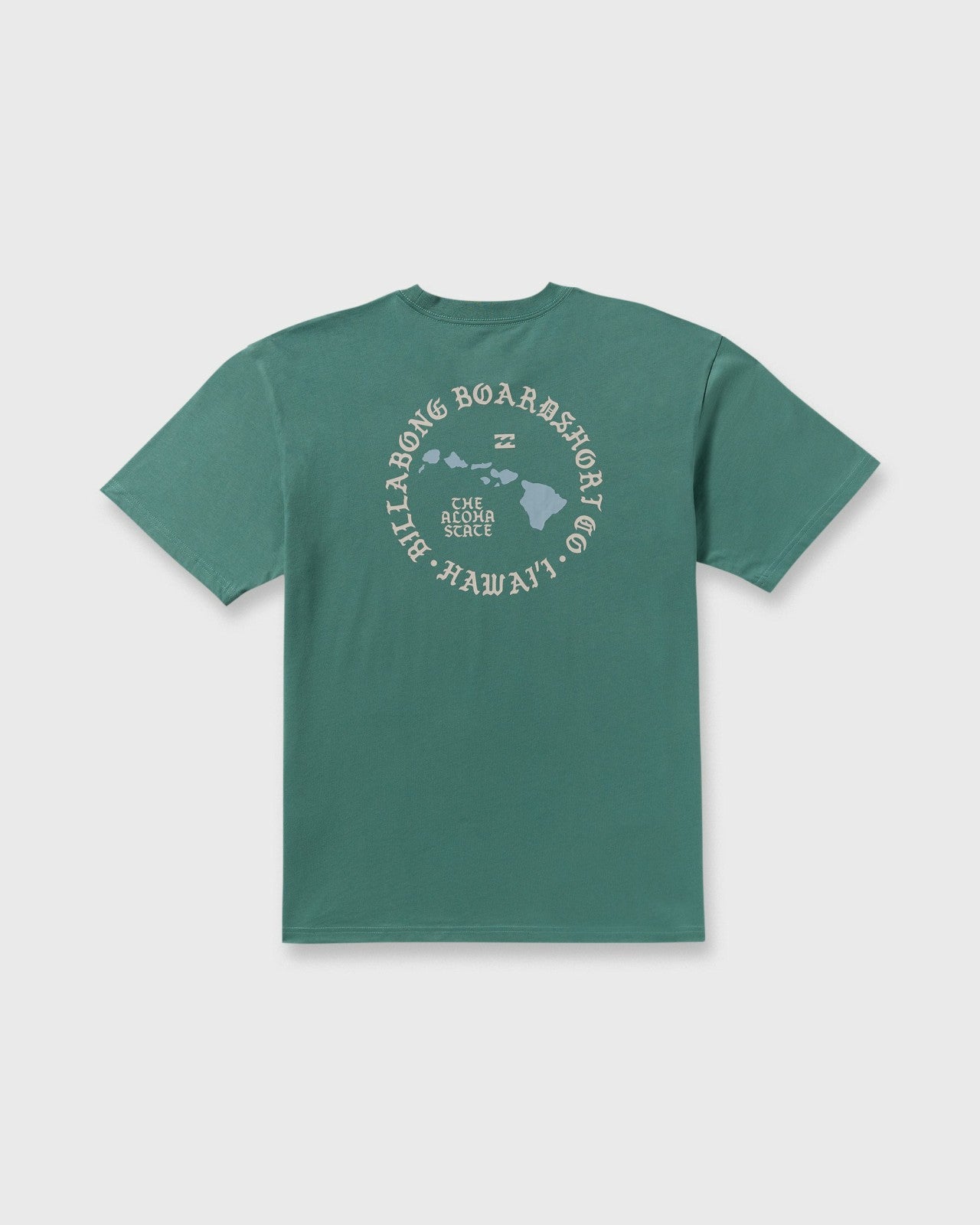 Aloha Island Hi Regular Short Sleeve T-Shirt - Sage Green