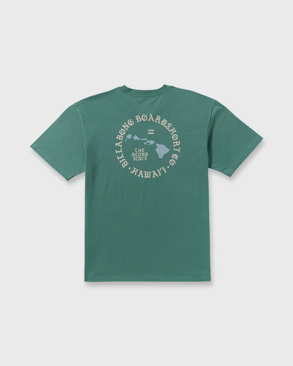 Aloha Island Hi Regular Short Sleeve T-Shirt - Sage Green