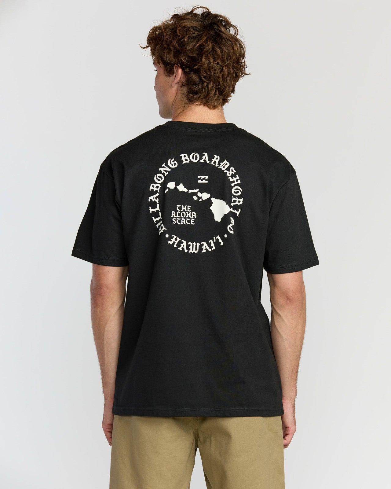 Aloha Island Hi Regular Short Sleeve T-Shirt - Washed Black