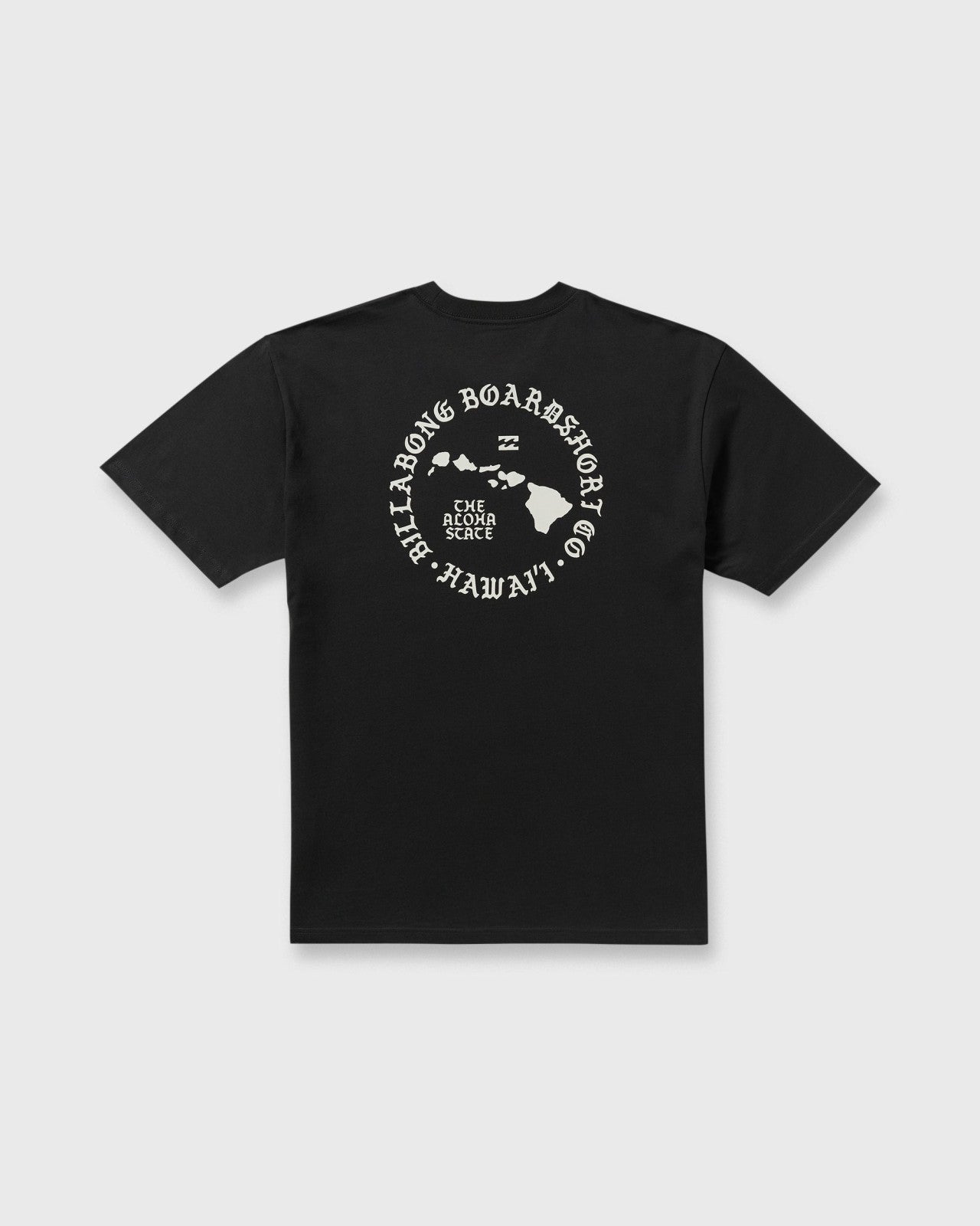 Aloha Island Hi Regular Short Sleeve T-Shirt - Washed Black