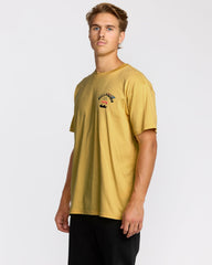 Arch Fade Premium Short Sleeve T-Shirt - Dust Yellow