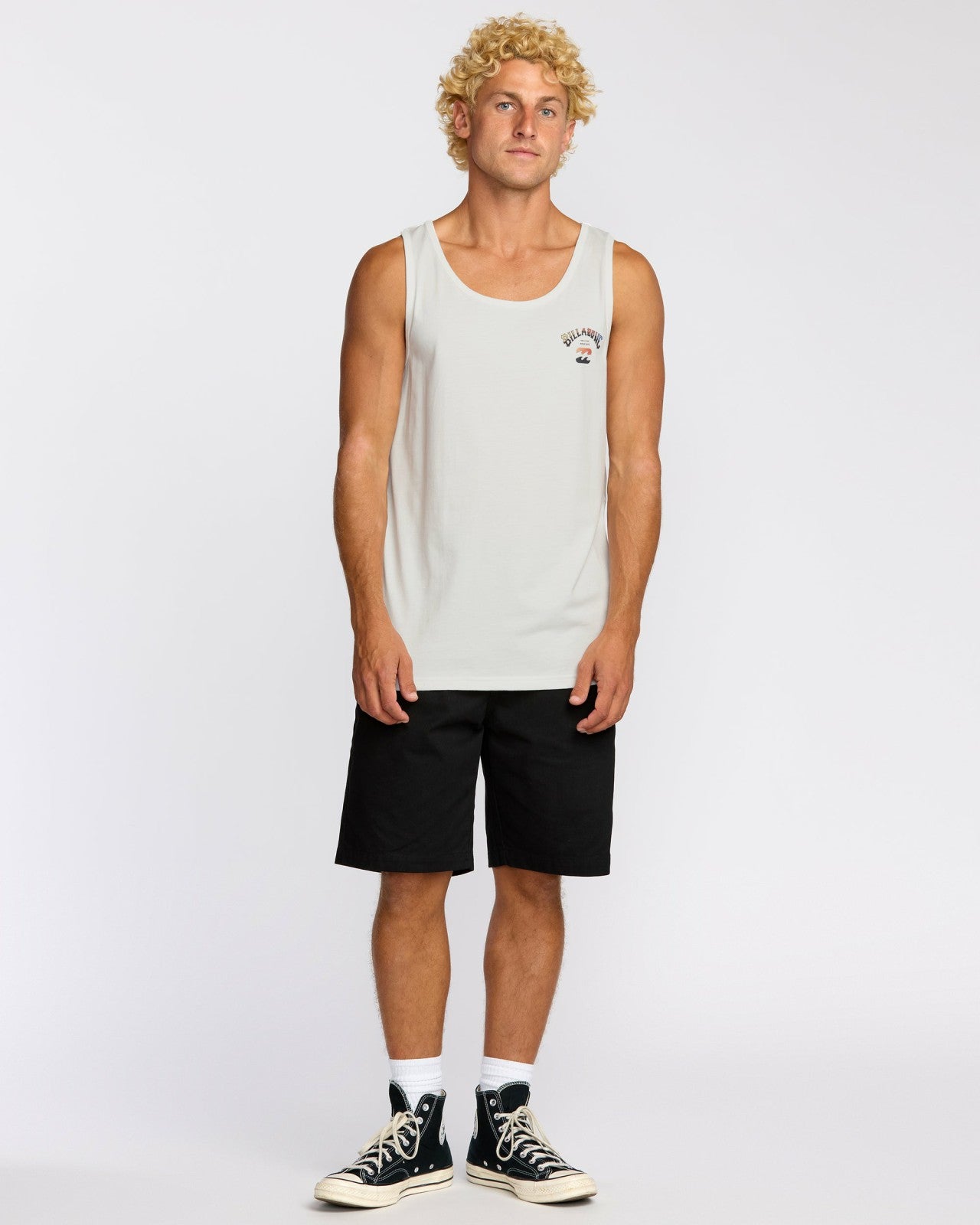Arch Fade Tank - Off White