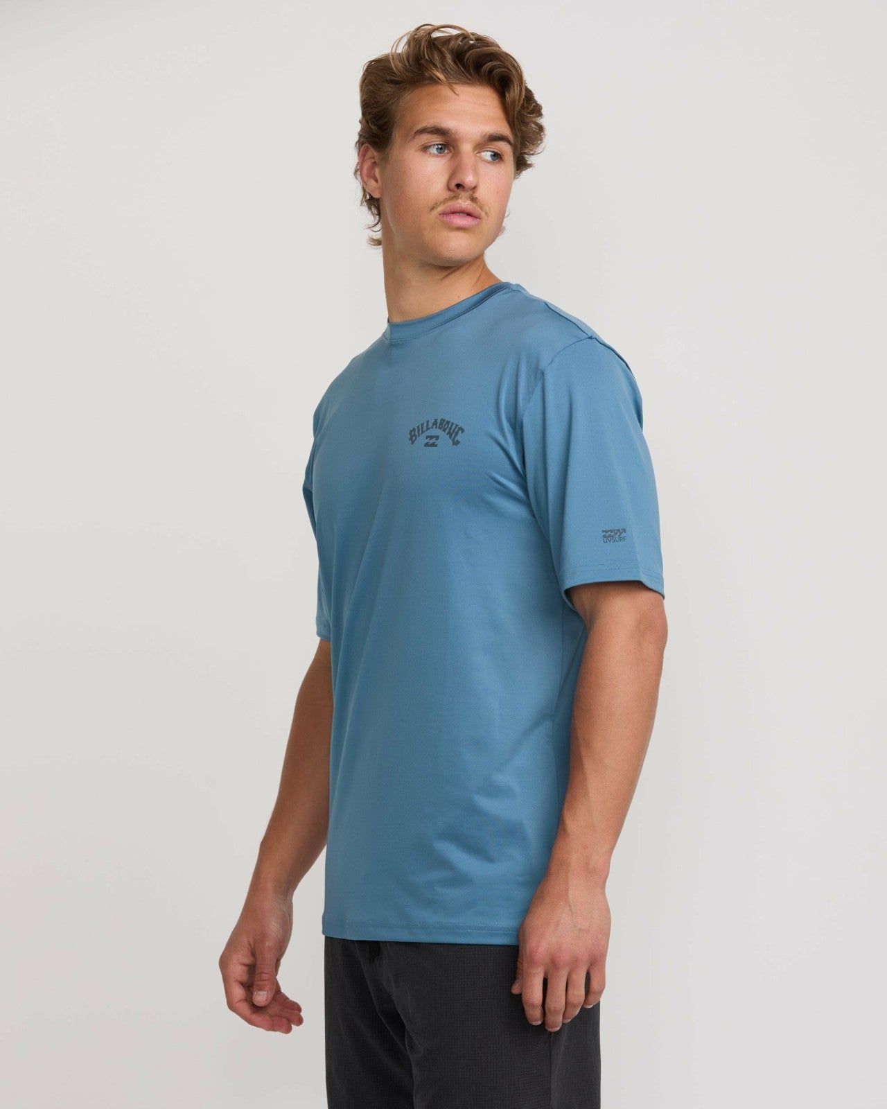 Arch Loose Fit Short Sleeve Surf Tee - Bay Blue