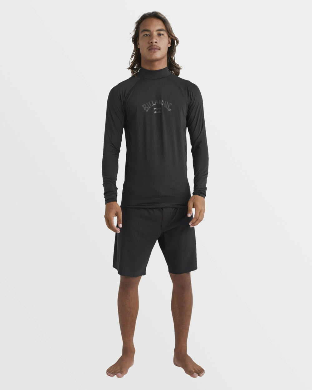 Arch Performance Fit Long Sleeve Rashguard - Black