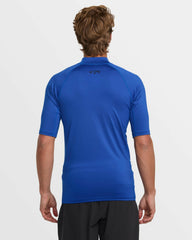 Arch Performance Fit Short Sleeve Rashguard - Cobalt