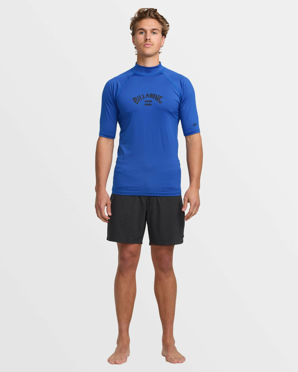 Arch Performance Fit Short Sleeve Rashguard - Cobalt