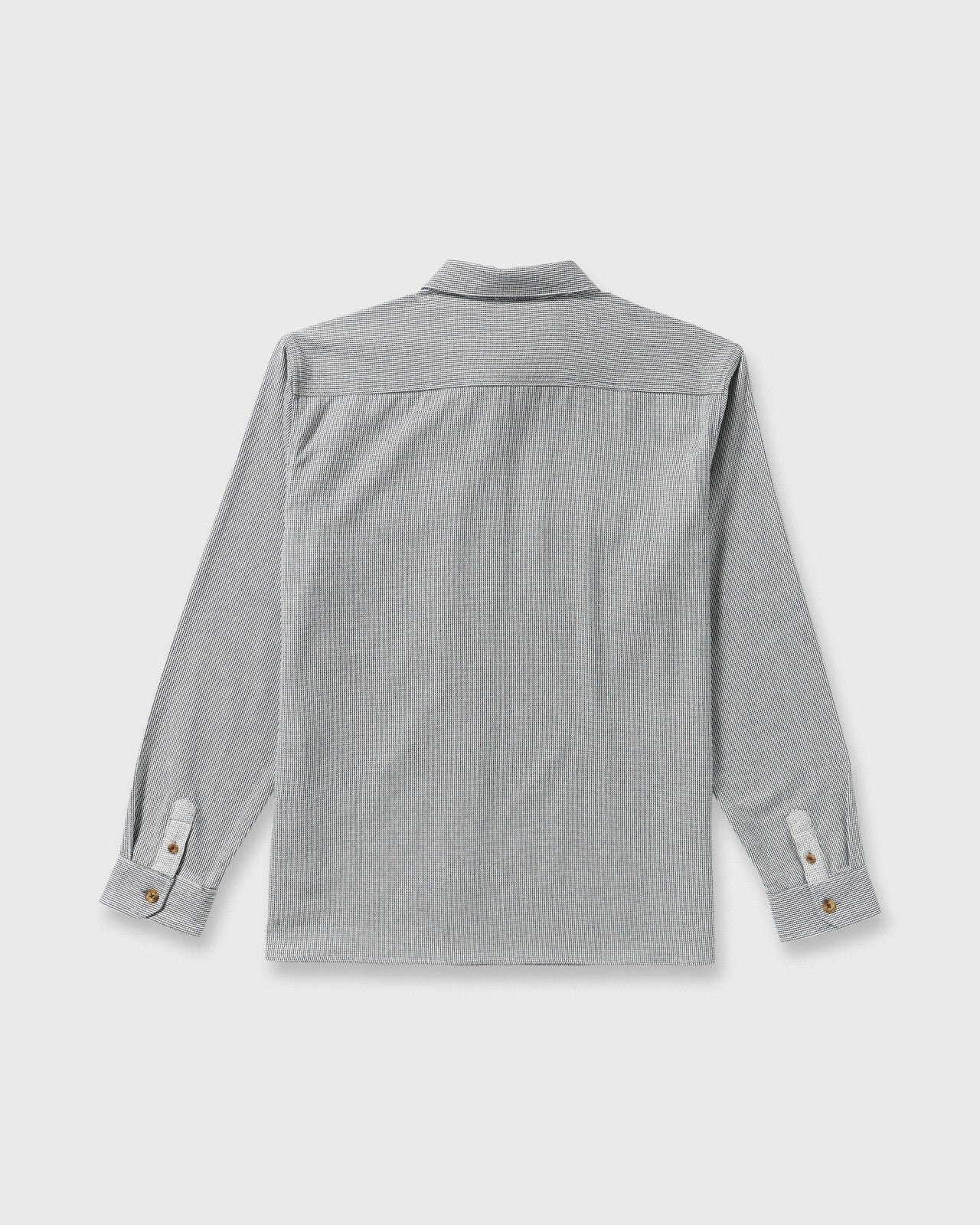 Austin Garage Long Sleeve Shirt - Stone Blue