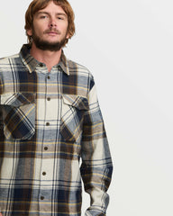 Bad Dog Flannel Shirt - Silver