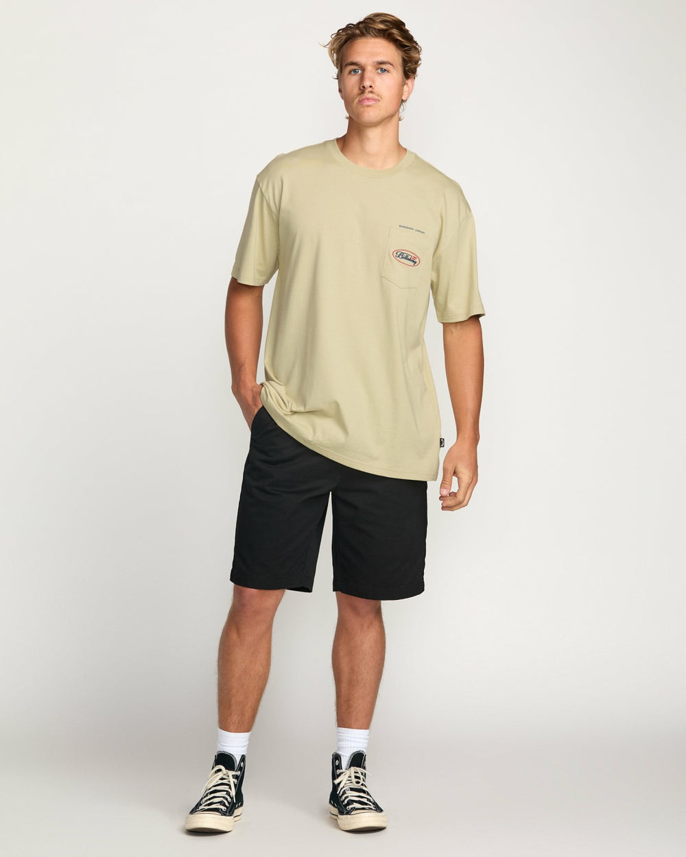 Bad Dog Pocket Regular Tee - Desert