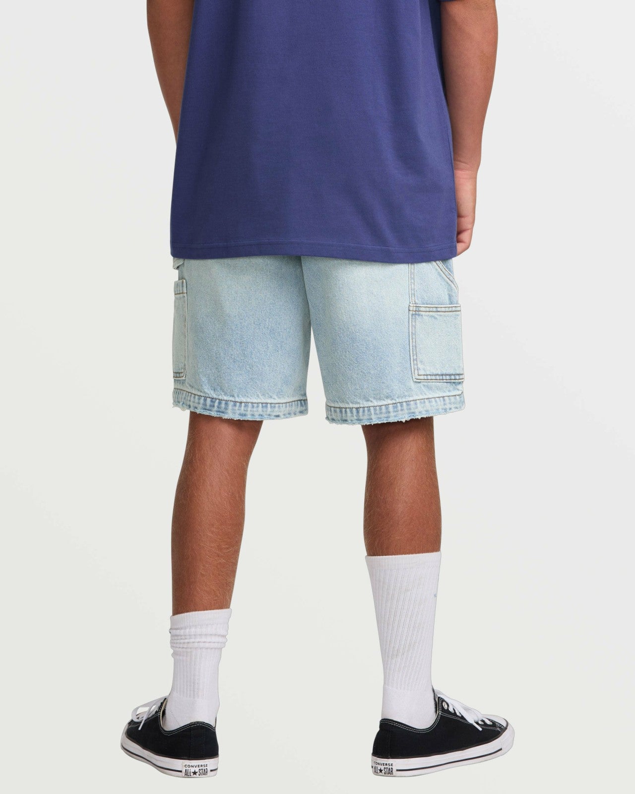 Bad Dog 21" Shorts - Bleached Aqua