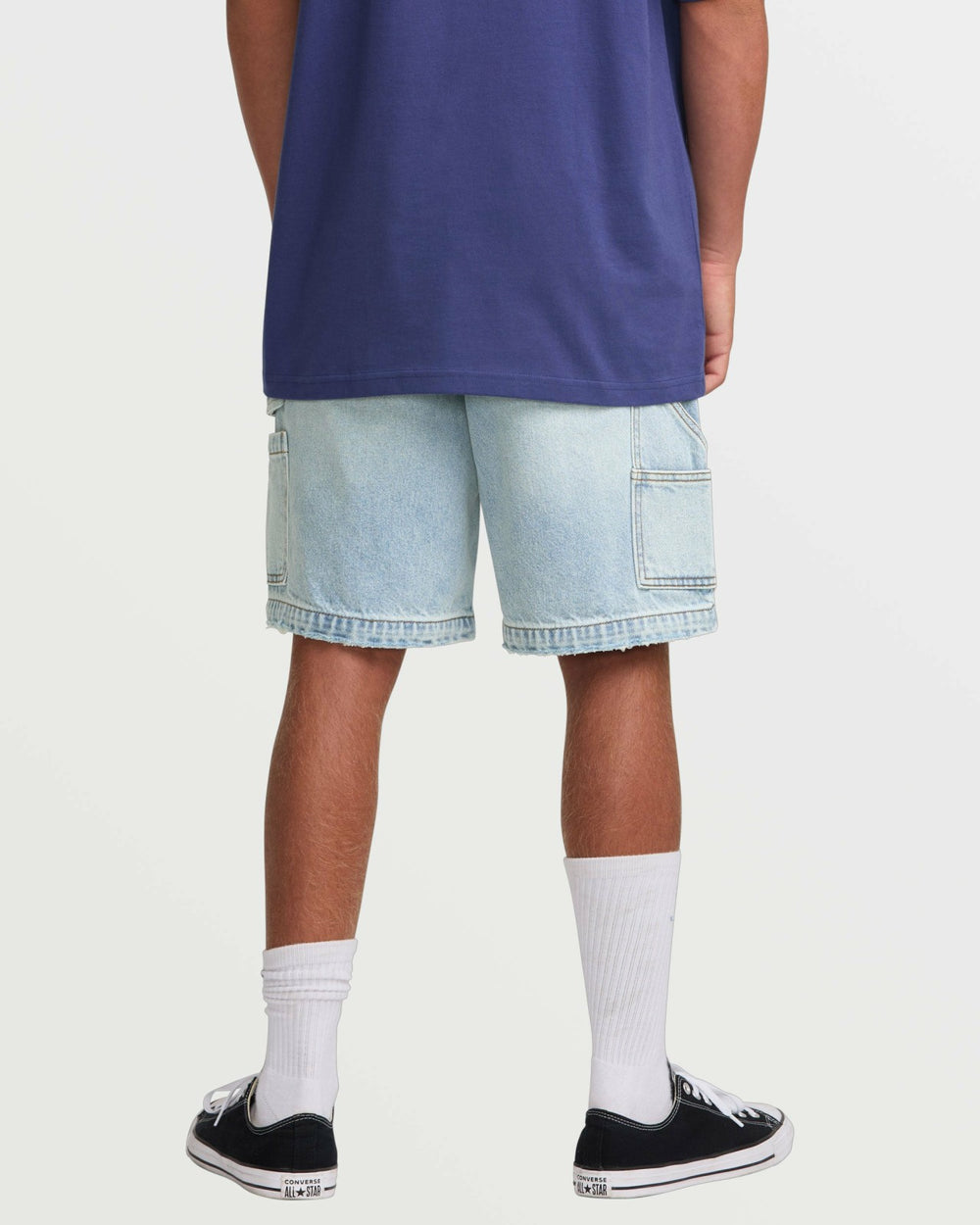 Bad Dog 21" Shorts - Bleached Aqua