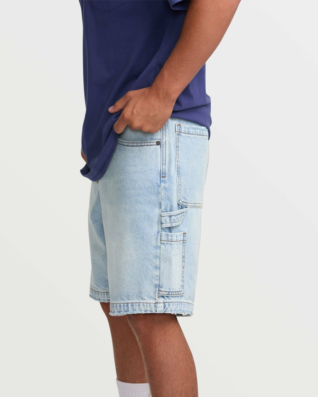 Bad Dog 21" Shorts - Bleached Aqua